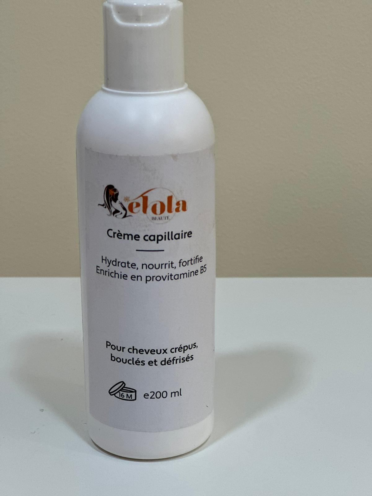 Crème pour cheveux